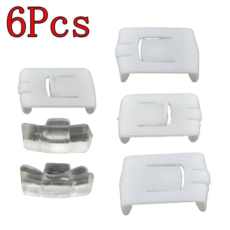 6 шт. направляющие для VW MK1 MK2 MK3 Golf Passat Polo Jetta Corrado Caddy Scirocco|Клипсы и зажимы авто| |