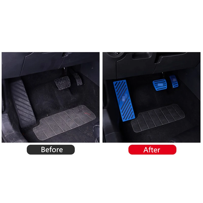 Алюминиевый автомобильный акселератор газа педаль тормоза сцепления для Skoda kodiaq