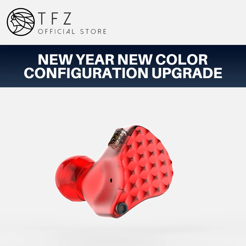 TFZ красные наушники с шумоподавлением металлические 1 Наушники 4 мм Двойные