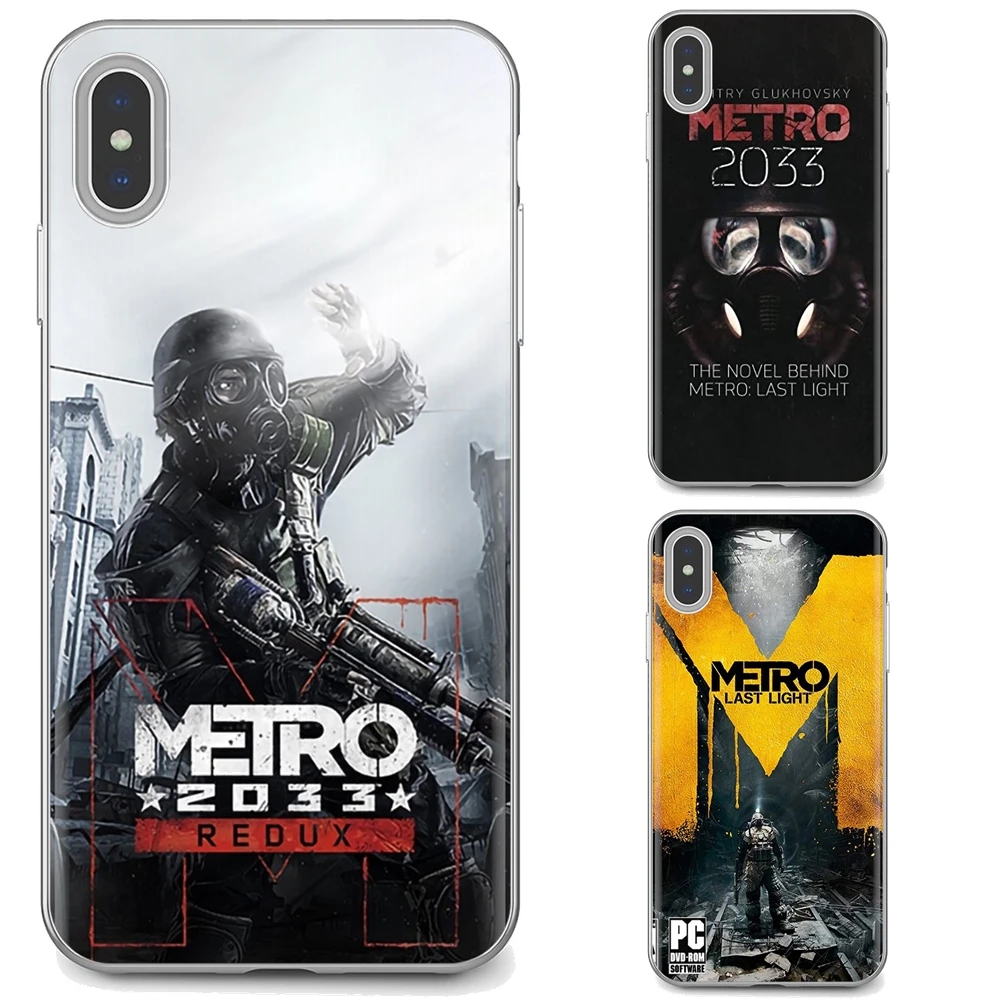 Новая игра Metro 2033 купить Силиконовый чехол для телефона iPod Touch iPhone 11 Pro 4 4S 5 5S SE 5C 6 6S 7