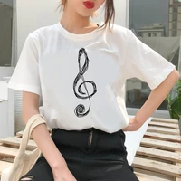 girls tops tees music festival t shirt printed harajuku graphic oversized t shirts women casual white tops casual t shirt