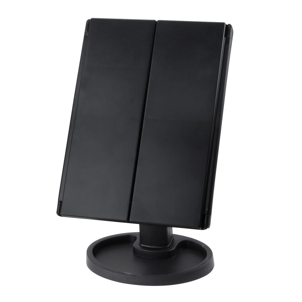 Vanity Makeup Mirror With 22 LED Light Pocket Flexible Touch Screen Magnifying 1X/2X/3X/10X Cosmetic Gift Adjustable Mirrors | Красота и