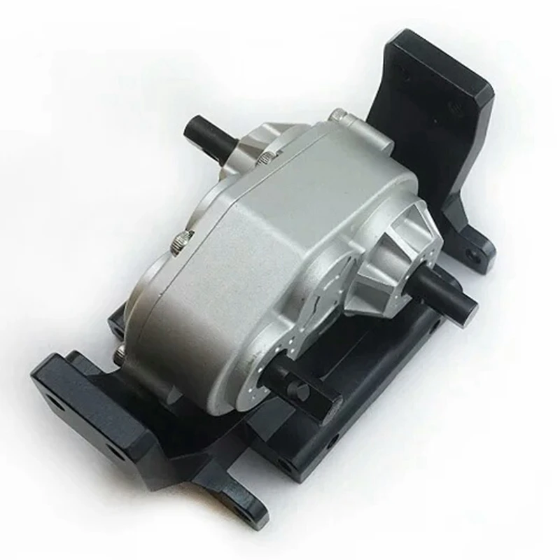 1/10 Metal Transfer Case for 1:10 RC Car SCX10 RC4WD Gelande II D90 Crawler Moving Gearbox Vehicle Parts Accessories | Игрушки и хобби