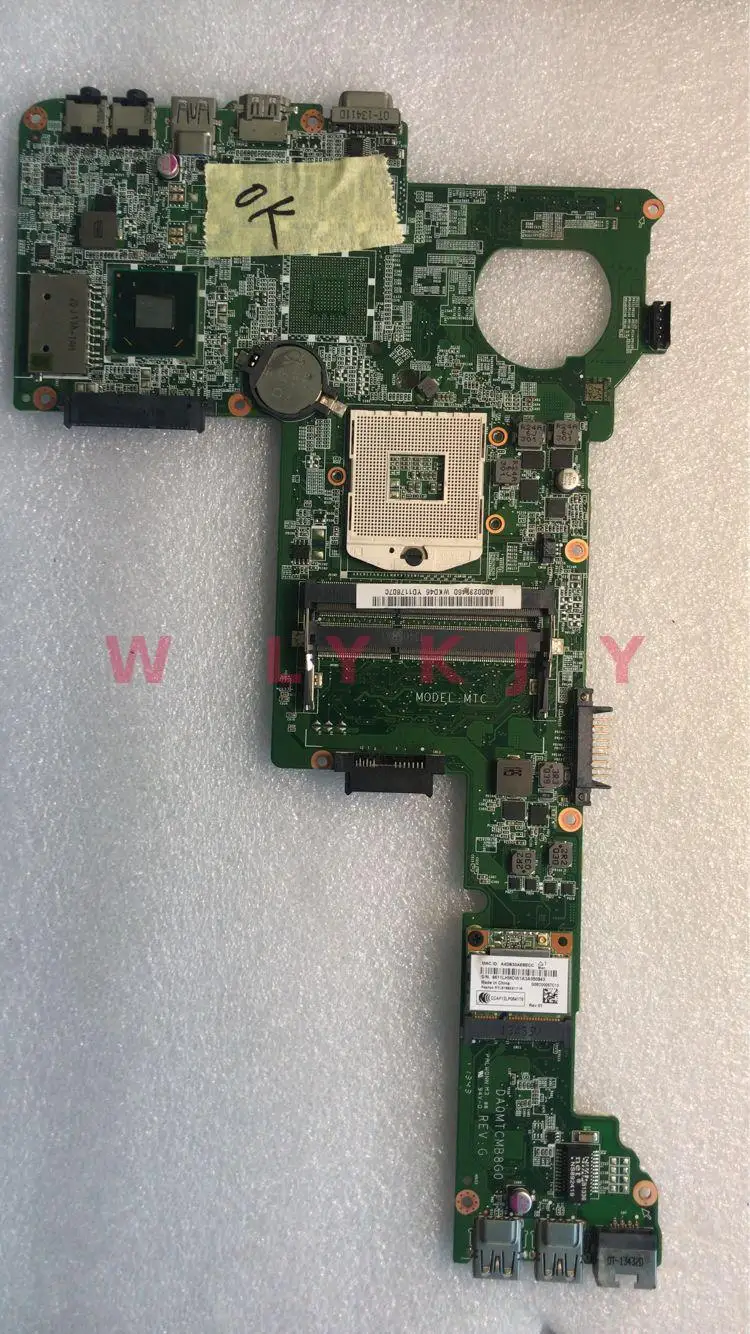 Материнская плата KTUXB DA0MTCMB8G0 для Toshiba Satellite C40 C40-A C45 C45-A материнская ноутбука PGA989 DDR3