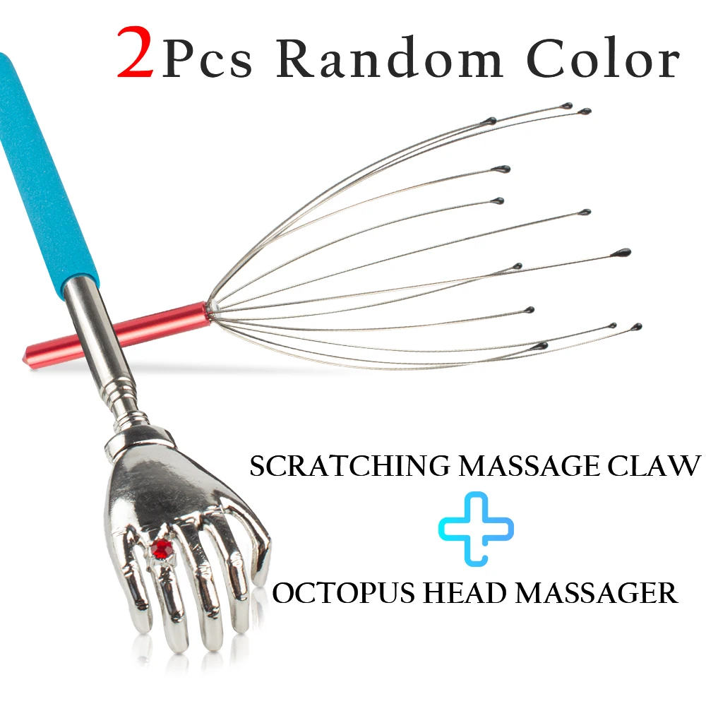 

2 шт., металлический массажер-Осьминог для тела