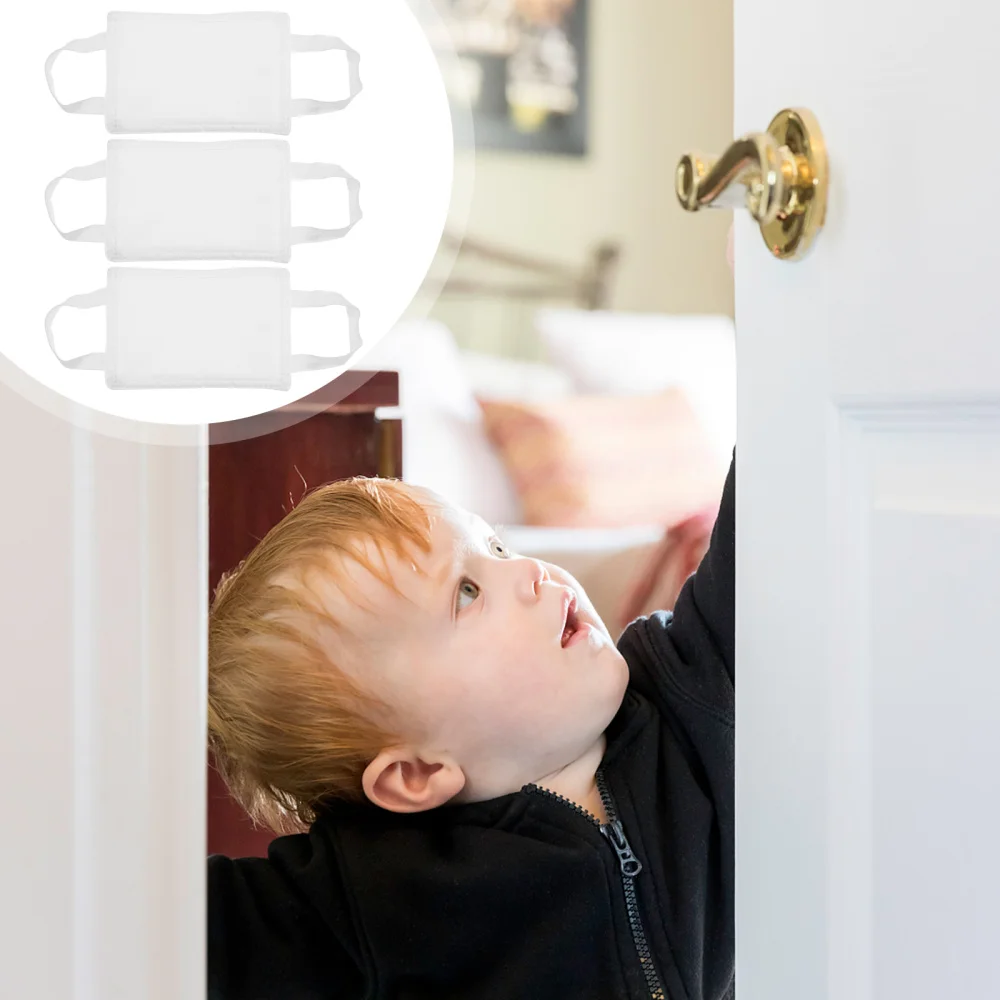 

3pcs Baby Proof Door Stopper Practical Door Silencer Nursery Door Closer Cushion