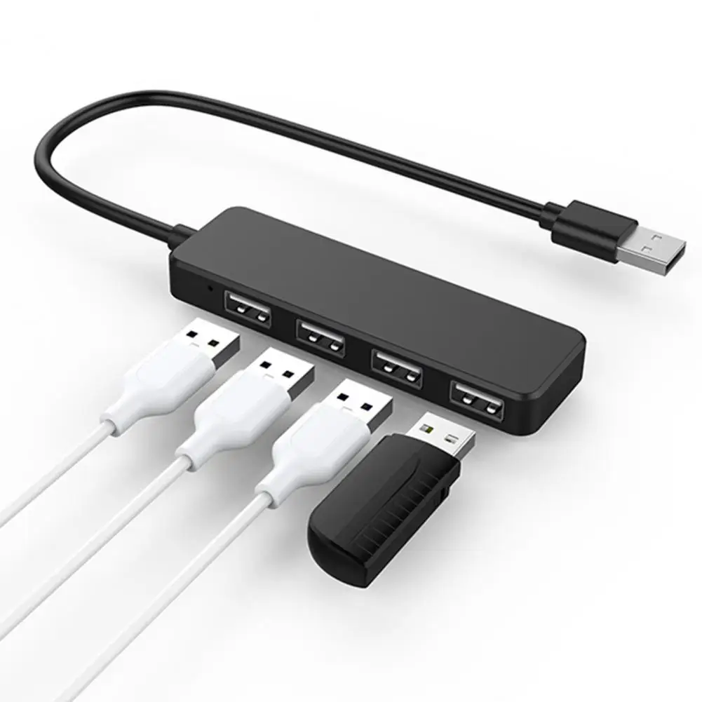 Док-станция ультратонкая высокоскоростная 4 порта 480 Мбит/с USB2.0 | Компьютеры и