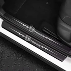 4 шт., автомобильные резиновые наклейки на бампер Dodge Challenger Avenger SXT Caliber Nitro RAM 1500