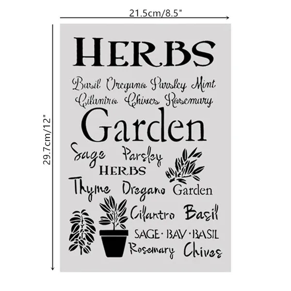 DIY живопись многоразовые художественные трафареты шаблоны для стены мебель