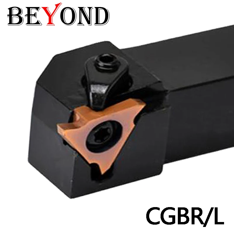 

BEYOND Install The Shallow Grooving Tool Holder CGBR CGBR1212H16 CGBR1616H16 CGBR2020K16 Internal Lathe Cutter Boring Bar