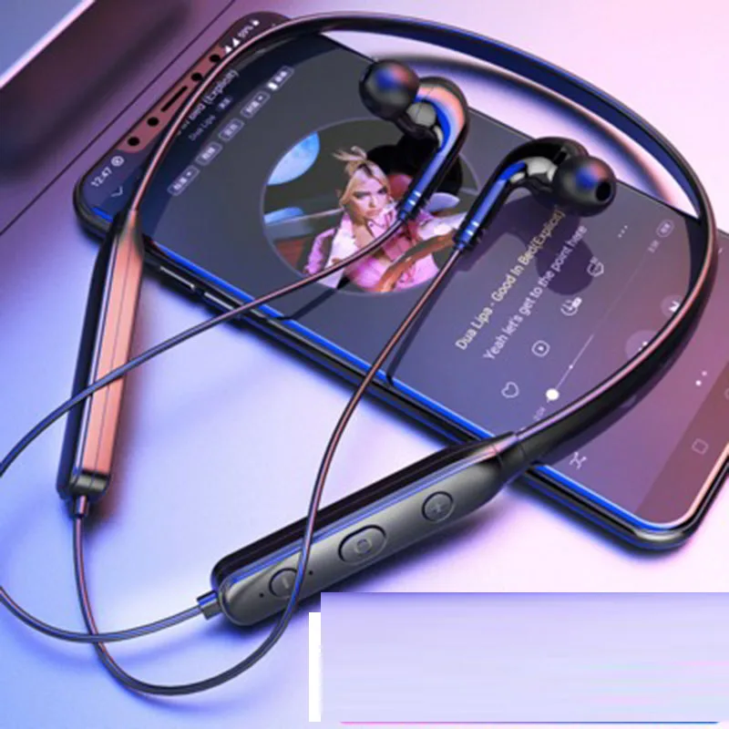 

Bluetooth Headset Hanging Neck 5.0 Wireless Sports Headset