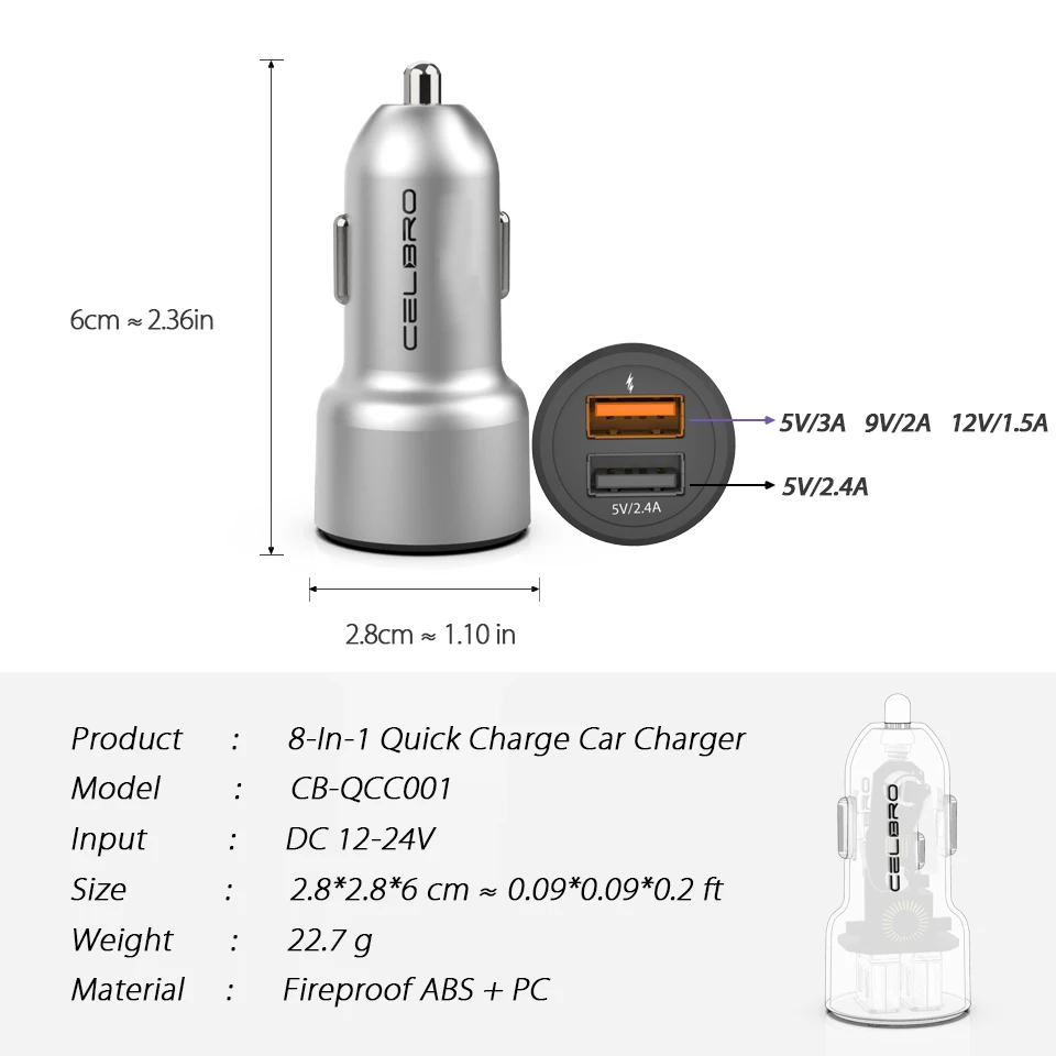 Автомобильное зарядное устройство Quick Charge 3,0 Dual USB Автомобильное зарядное устройство для мобильного телефона QC3.0 QC 3,0 Быстрая автомобильная зарядка USB зарядное устройство адаптер FCP Rapid