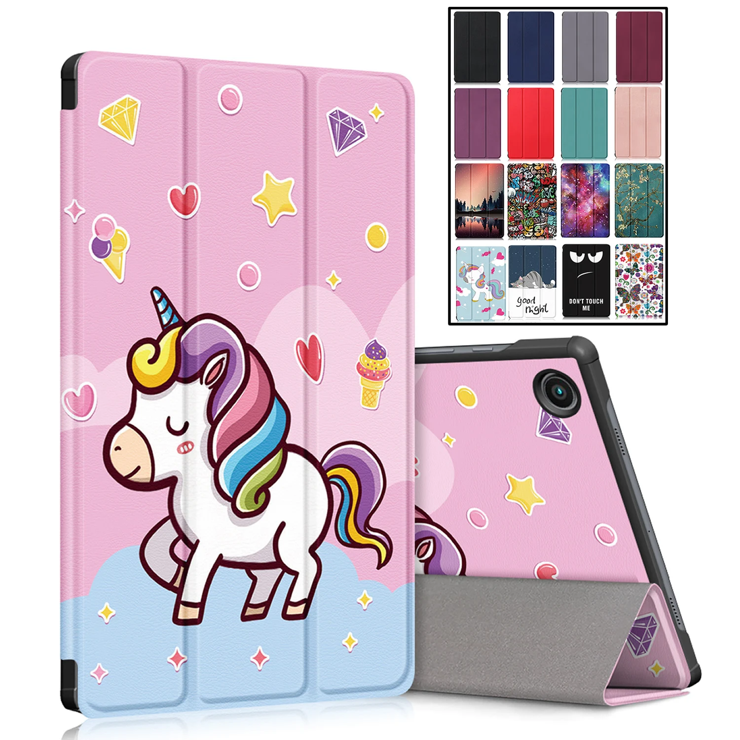 

Чехол для samsung galaxy tab A8 10,5 дюймов 2021 2022 дюймов, чехол для планшета, Ультратонкий флип-чехол для телефона