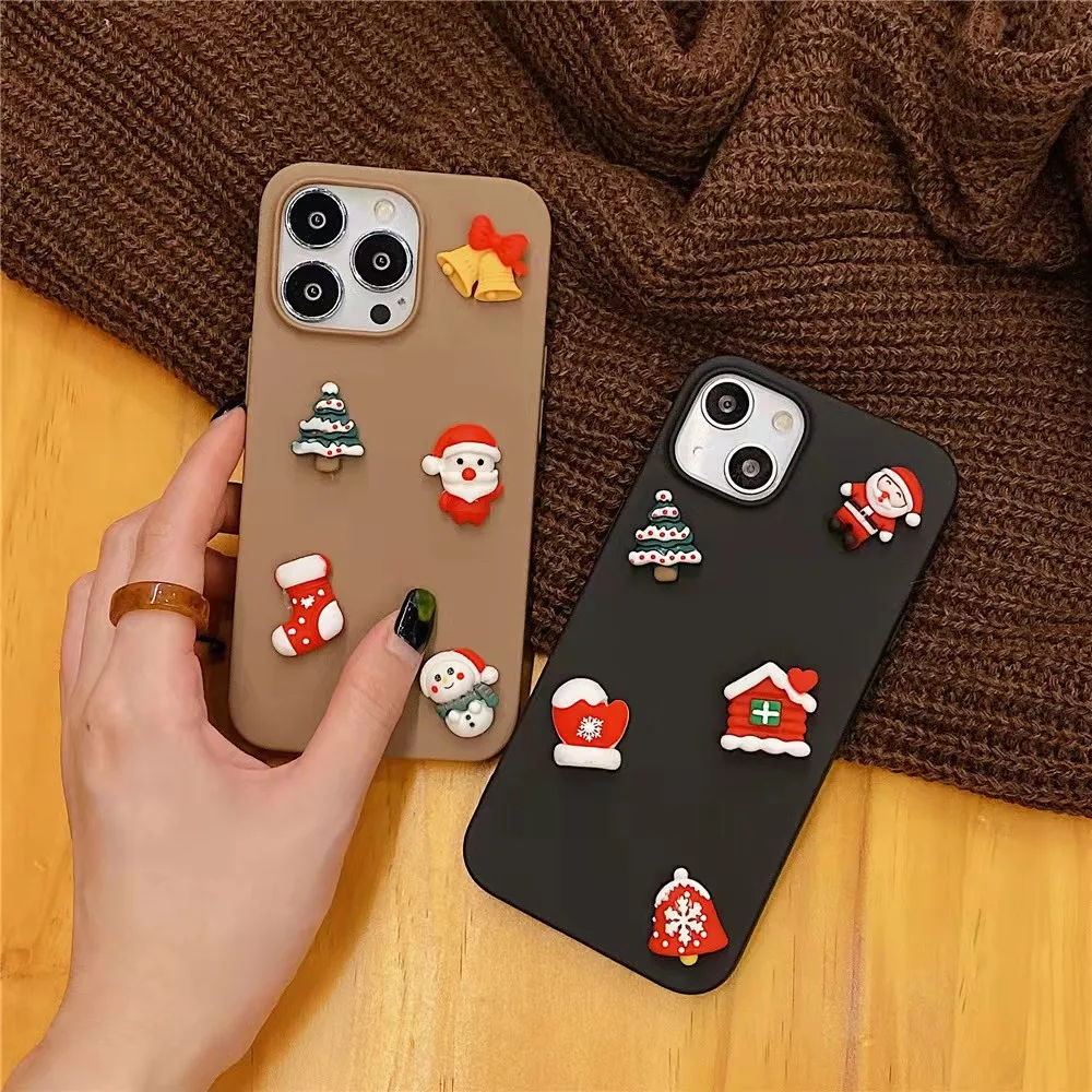 

Suitable for iPhone13Promax mobile phone shell Apple 12Pro Christmas TPU soft shell XR all-inclusive protective cover