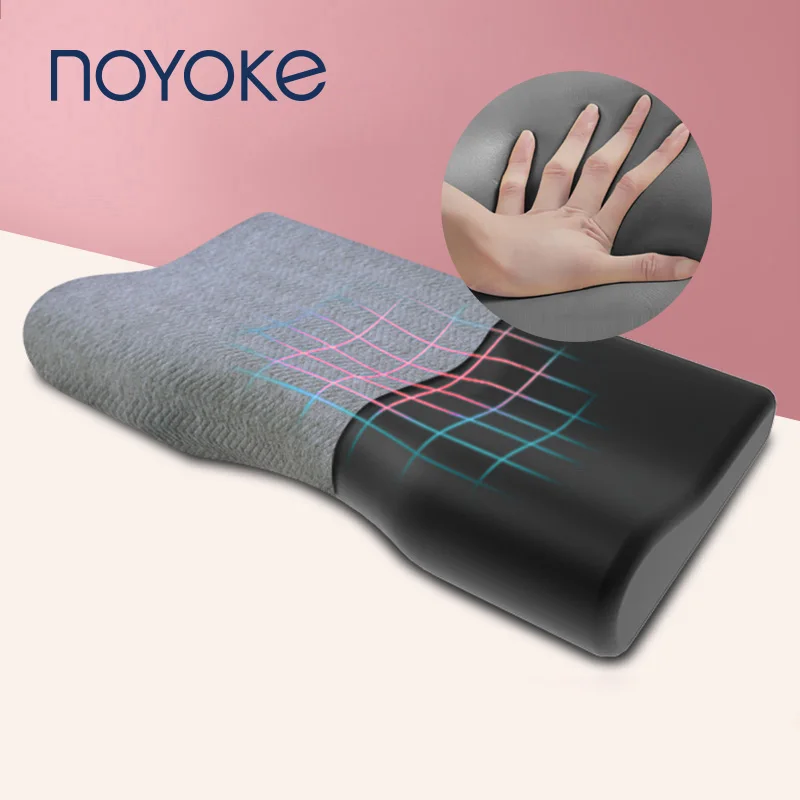 NOYOKE подушка из пены с эффектом памяти Медленный отклик мягкая бамбуковая Подушка ортопедические шейные подушки для сна