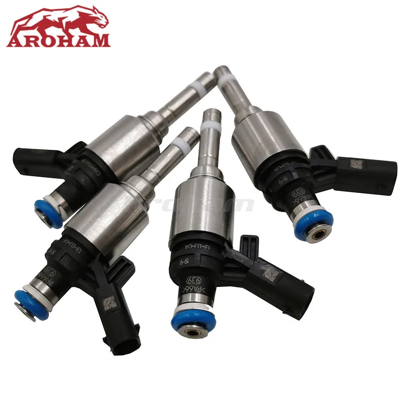 Топливный инжектор 4X 06H906036G 0261500076 06H906036E 06H906036P для Volkswagen Beetle CC EOS Passat Cc Tiguan Jetta 2 0 T