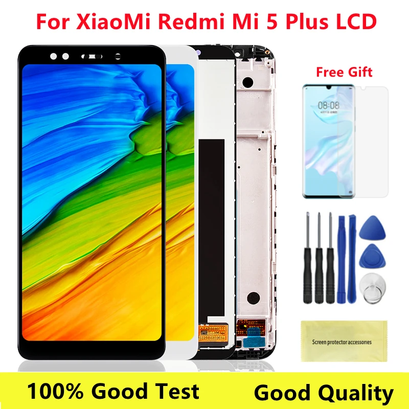 

Original 5 Plus Lcd Display For Xiaomi Redmi 5 Plus LCD Display Touch Screen Digitizer Replacement For Xiaomi Redmi5 Plus Lcds