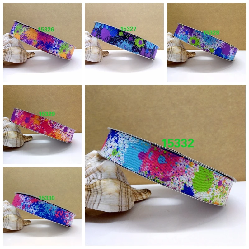 Бесплатная доставка 50 ярдов мультяшная печатная корсажная лента 15332 | Дом и сад