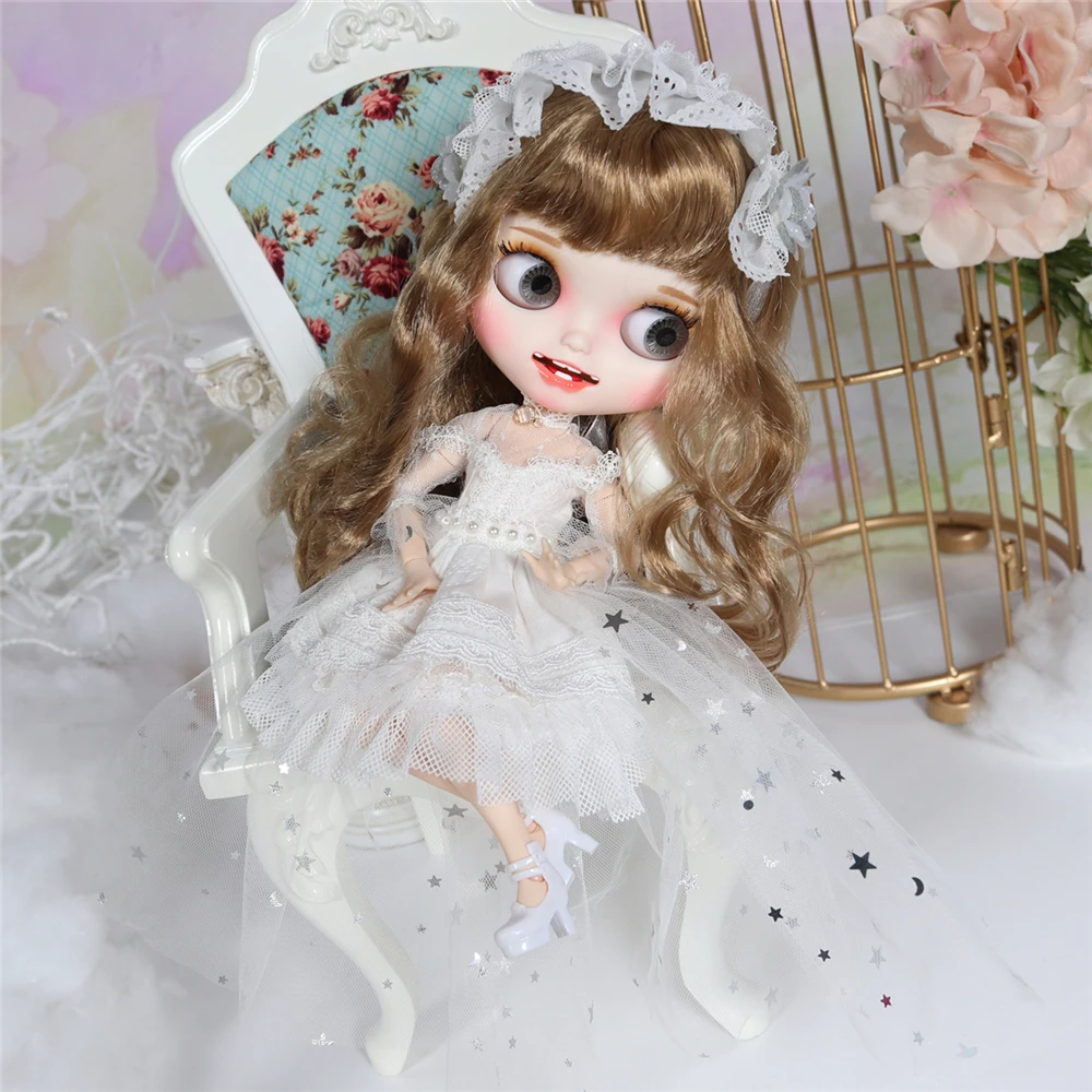 DBS Blyth bjd шарнирное тело 30 см новое матовое лицо белая кожа с одеждой обувью
