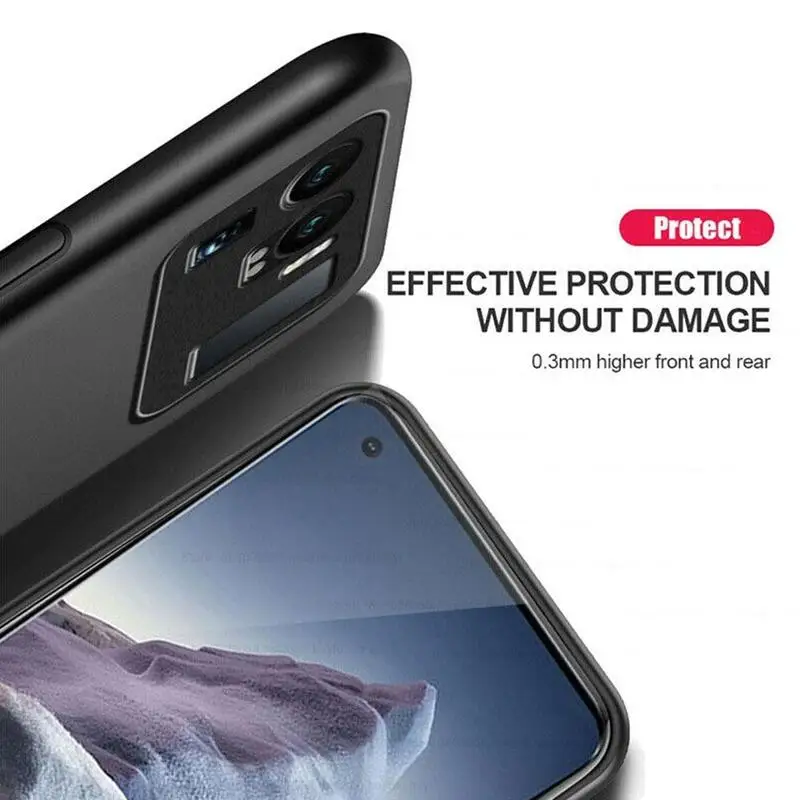 

Shockproof Soft Back Cover Phone Case Non-Slip Cell Shell Phone 11 For Xiaomi Mobile Phone Protective K0U1