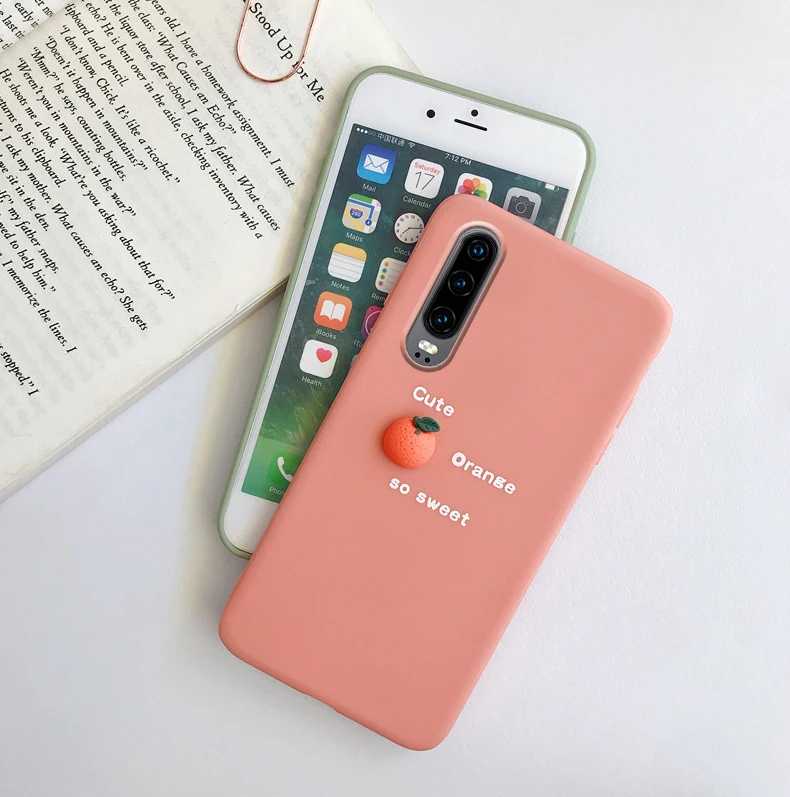 3D авокадо мягкий чехол для huawei Honor вид 10 9X 8C 8X 8A 7X 10i 20i P20 P30 Коврики 20 30 Pro Lite Y9 Prime P Smart