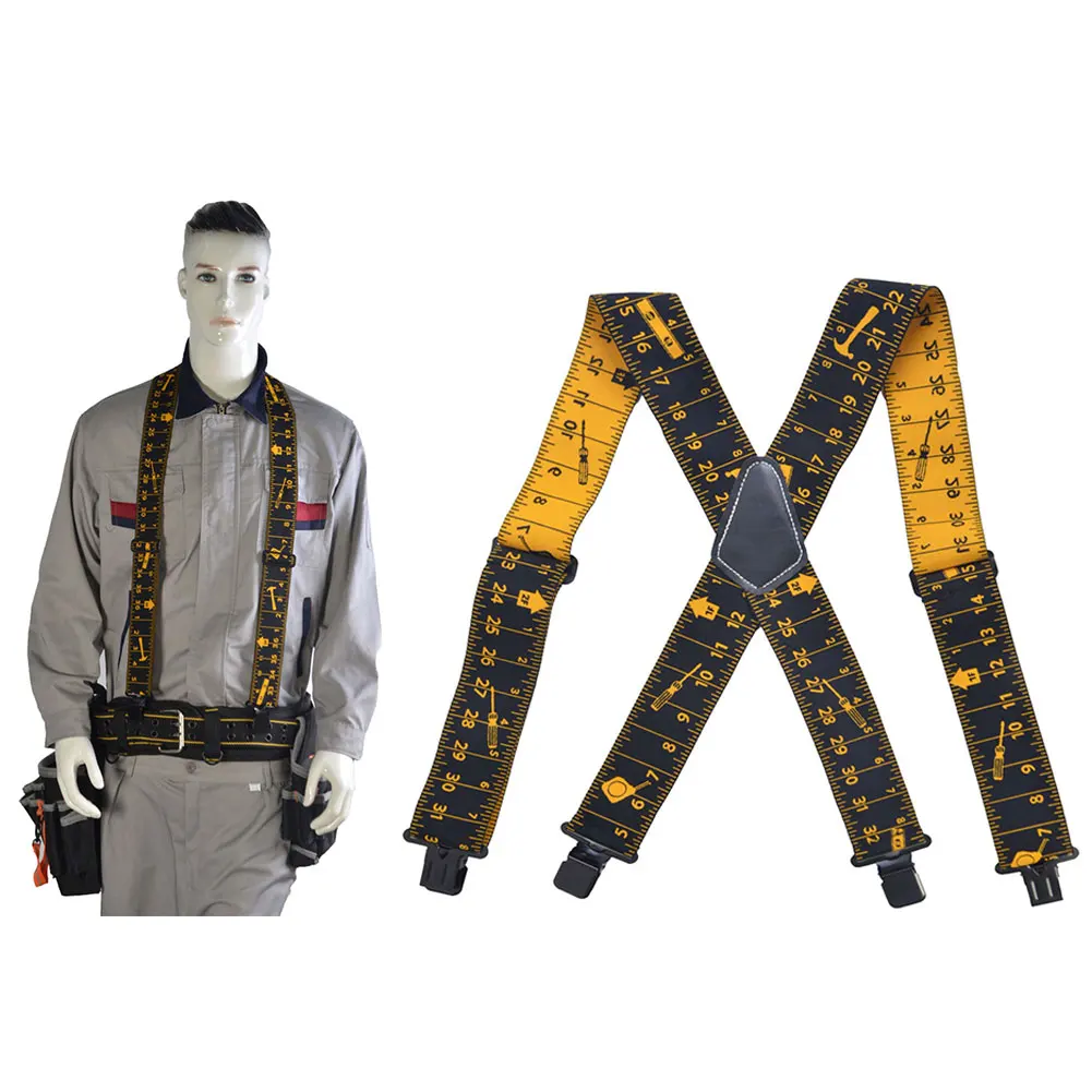 

Подтяжки для инструментов регулируемые эластичные сверхпрочные ремни с 4 зажимами ремень для инструмента с удобными утолщенными гелевыми ...