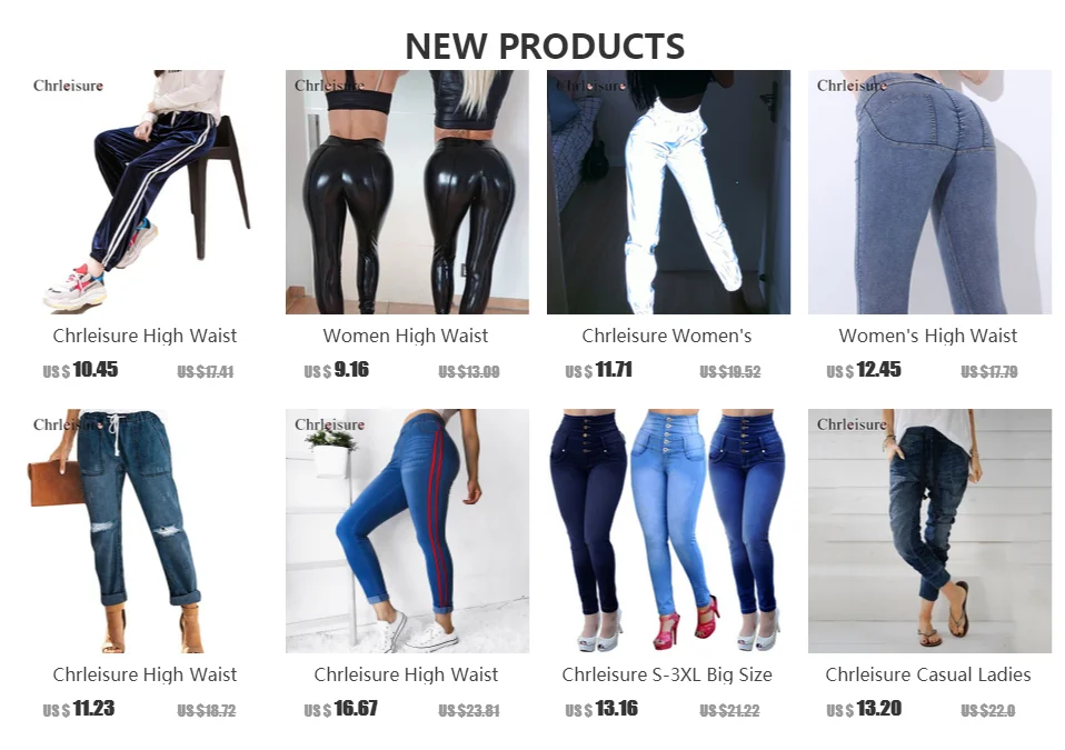 Chrleisure Ripped Jeans For Women Denim Streetwear Skinny Jeans Ladies Fashion Pocket Jeans