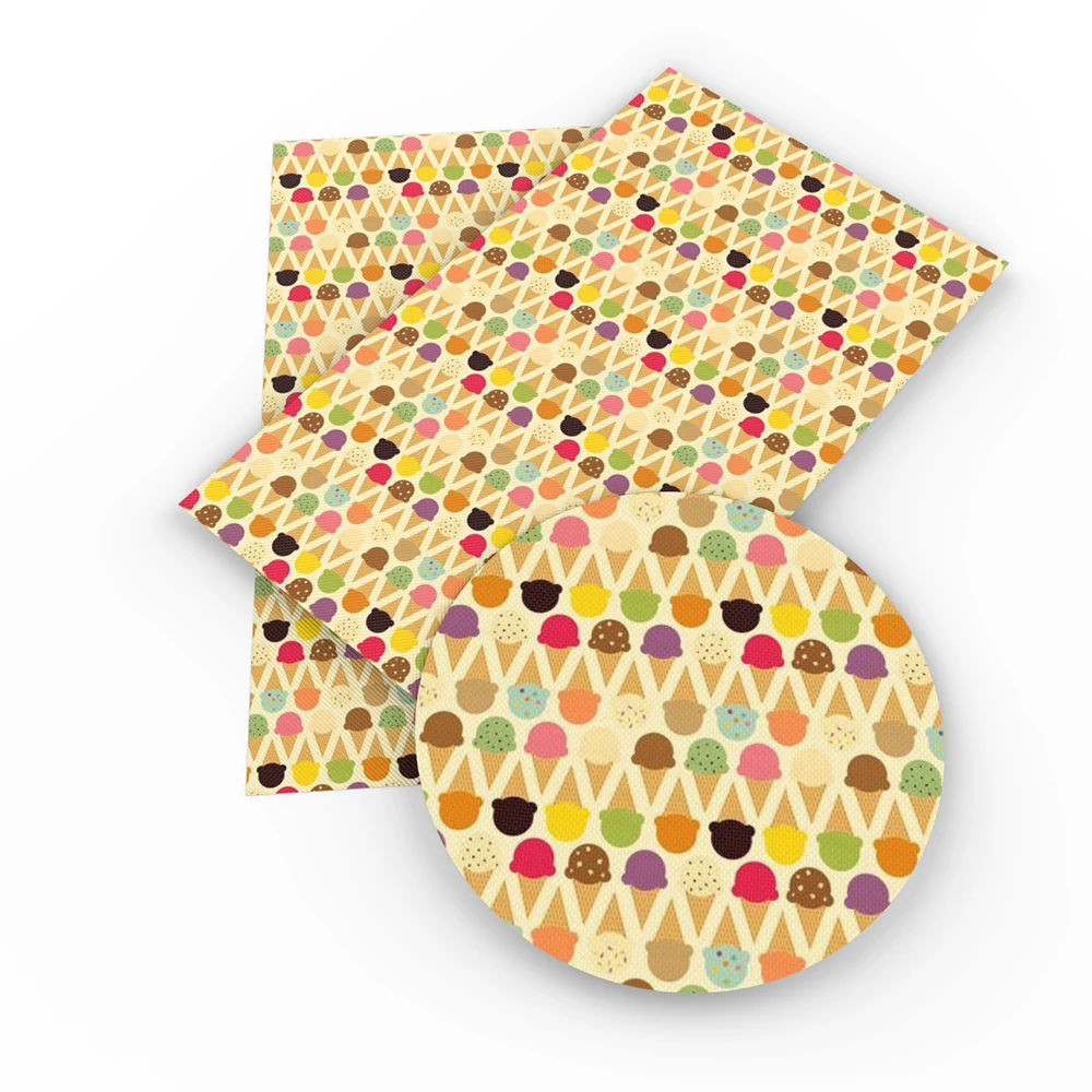 Дэвид Энджи 20*33 см с цветочным узором ананас лимон Синтетическая кожа ткань 1 шт DIY