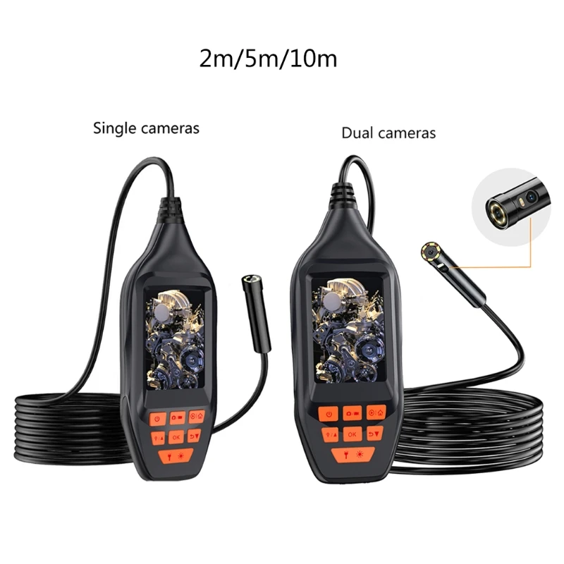 

M 30 Pipelines Inspection Endoscope with Screen Used for Dark-area Working Assistance Easier to Extend the Field of View