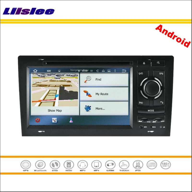 Автомобильный Android мультимедийный для Audi A8/S8 1994 ~ 2001 2002 2003 стерео радио DVD плеер