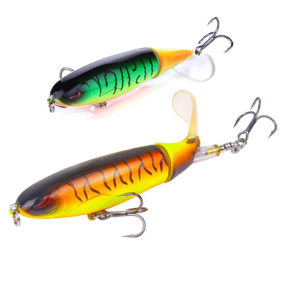 Whopper plopper рыболовные приманки Isca искусственные воблеры верхняя вода | Спорт и