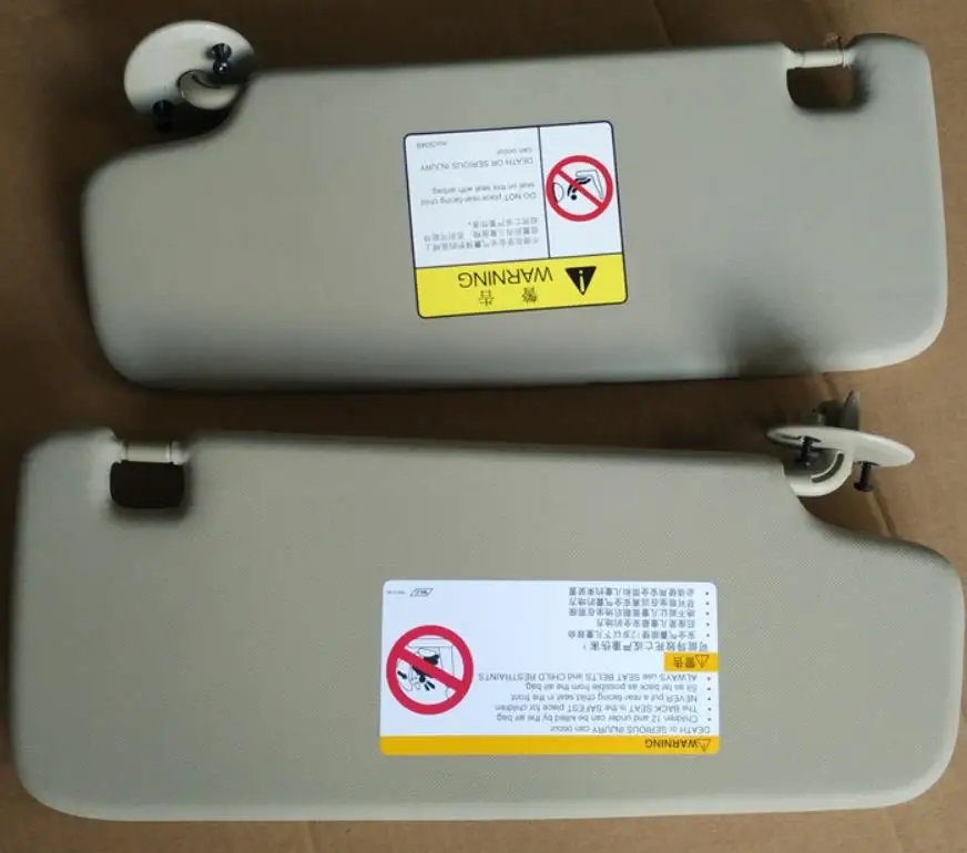 Накладная консоль для салона автомобиля солнцезащитный козырек с зеркалом в