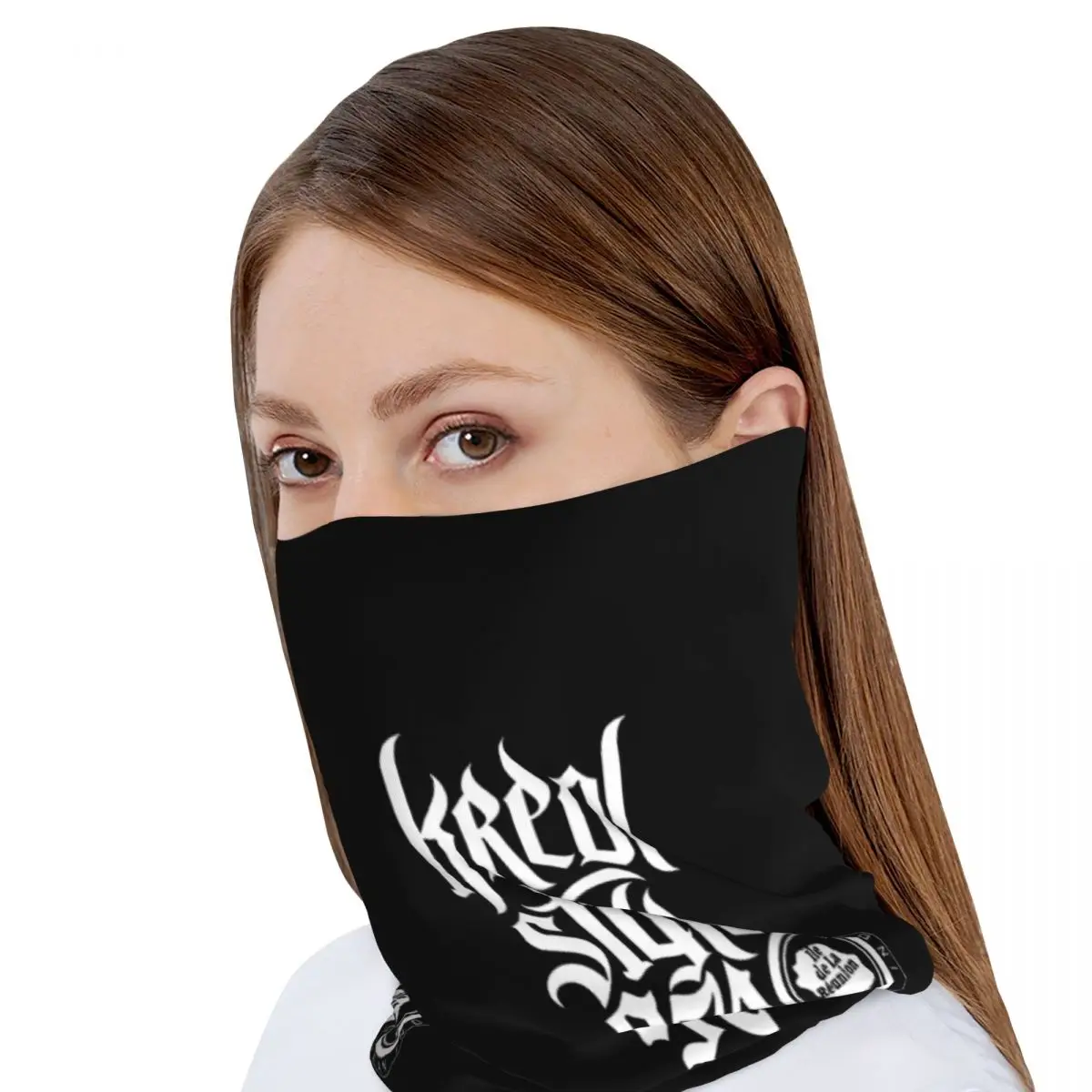 

Multifunction beanie hat Kreol Style 974 White casual hat Vintage Casual beanie hat Unisex summer hats bib Case Knitting Hat