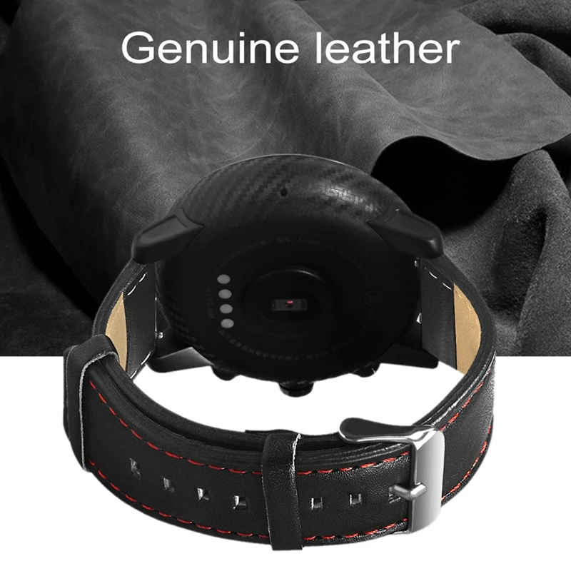 Ремешок-браслет из искусственной кожи для Xiaomi Huami Amazfit GTR 47 мм Smart Watch Band сменный ремешок 22 мм для Amazfit Stratos 2/2S Correa