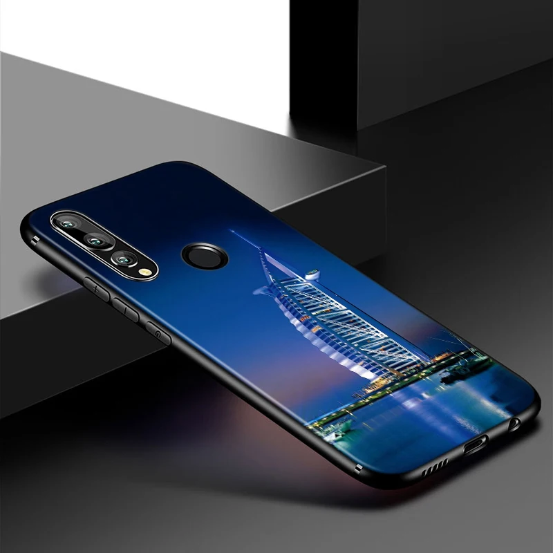 

Silicone Cover City Building Railway for Huawei Honor 10i 9X 8X 20 10 9 Lite 8 8A 7A 7C Pro Lite Phone Case