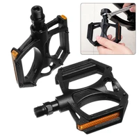 aluminum alloy cycling tools bicycle accessories foot pedal anti slip footboard pedal bicycle bearing non slip cleat