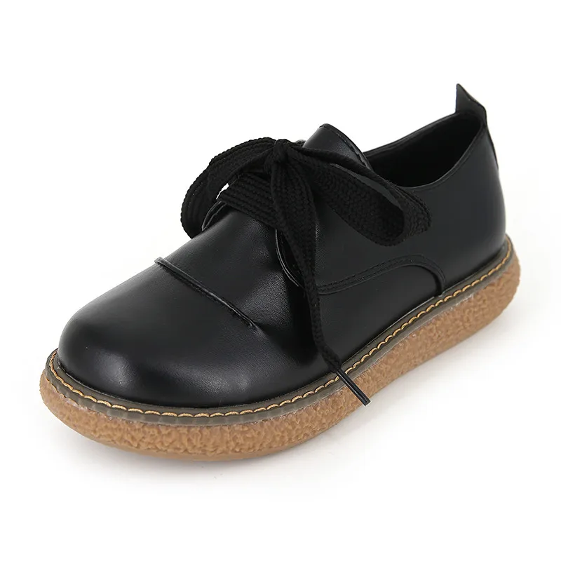 Женская обувь 2020 новые модные в духе колледжа Обувь английском стиле Дикий тренд