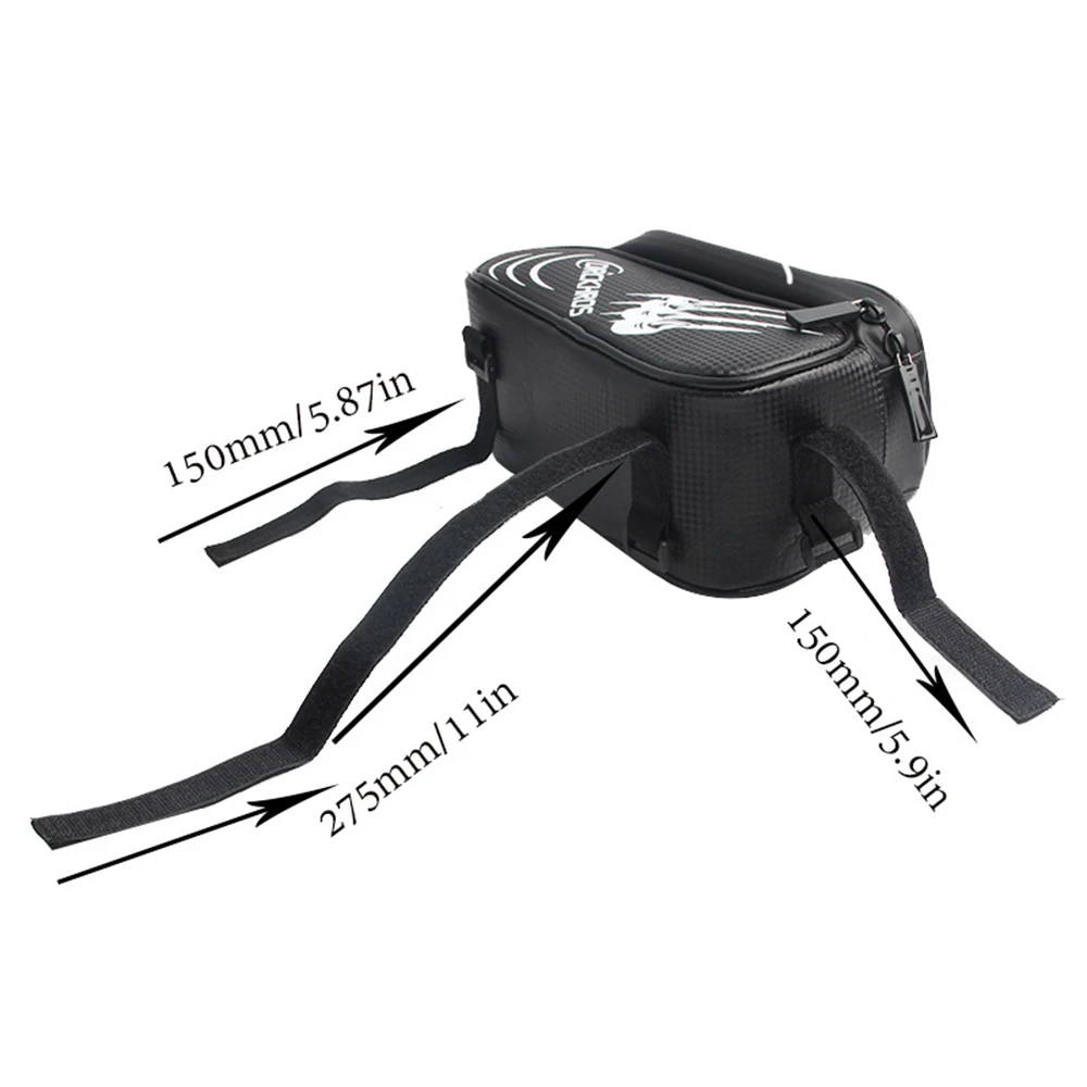 

Bicycle waterproof saddle bag top tube bag touch screen mobile phone bag bike top tube bag MTB road bike mobile phone bag