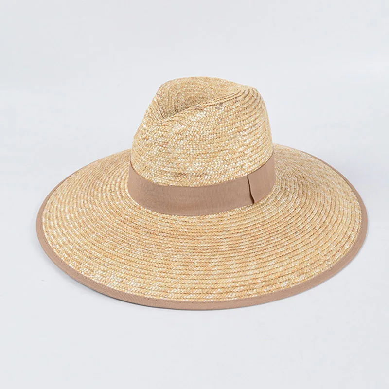 Модная мягкая соломенная шляпа UPF 50 + Современная Регулируемая пляжная от солнца
