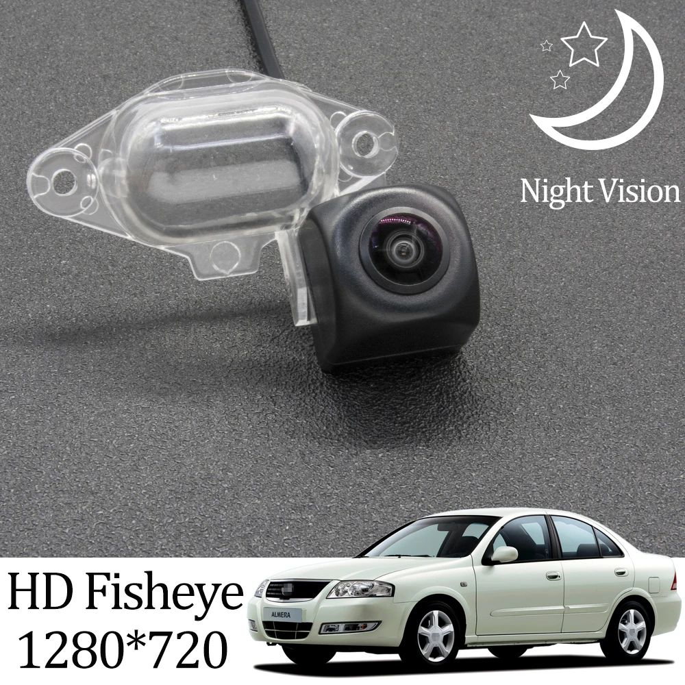 Owtosin HD 1280*720 рыбий глаз камера заднего вида для Nissan Almera Classic (B10) 2006 2013 Автомобильные
