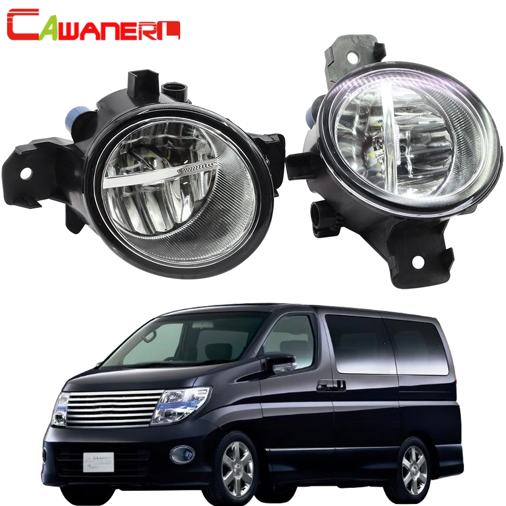 Cawanerl для Nissan Wingroad 2002 стайлинга автомобилей 4000LM H11 светодиодный светильник правый