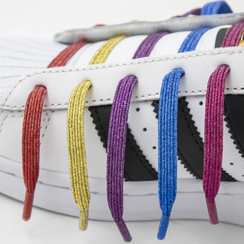 

New Magnetic Shoelaces Elastic No Tie Shoe laces Flat Locking Shoelace Kids Adult Sneakers Lazy Laces One Size Fits All Shoes