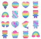 Новые Пузырьковые игрушки-антистресс, игрушки для взрослых и детей, макарон, облака, сенсорные детские игрушки, особые потребности, снятие стресса 2021