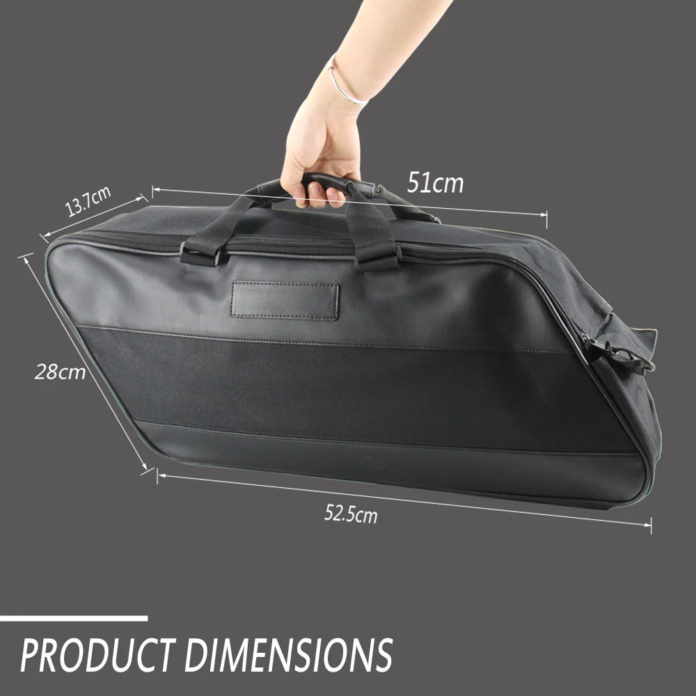 

Motorcycle Saddle Bag Luggage Rack Liner Saddlebag 93-20 For Harley Touring Road King Electra Street Glide Ultra Tour FLTR FLHX