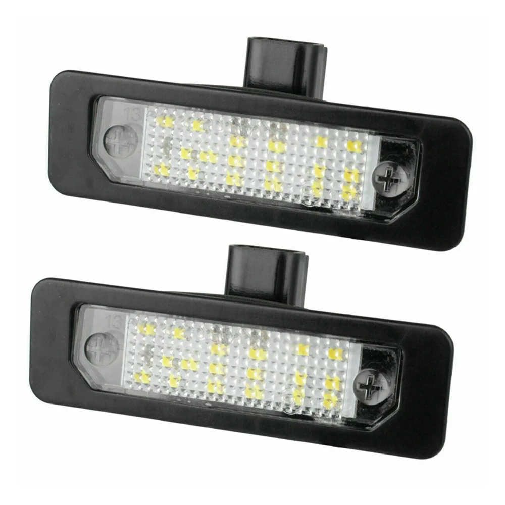 

2pcs Car License Plate Light 12V LED Number Lamps Plate Light Tail Light for Ford Flex/Taurus/Mustang/Focus/Fusion