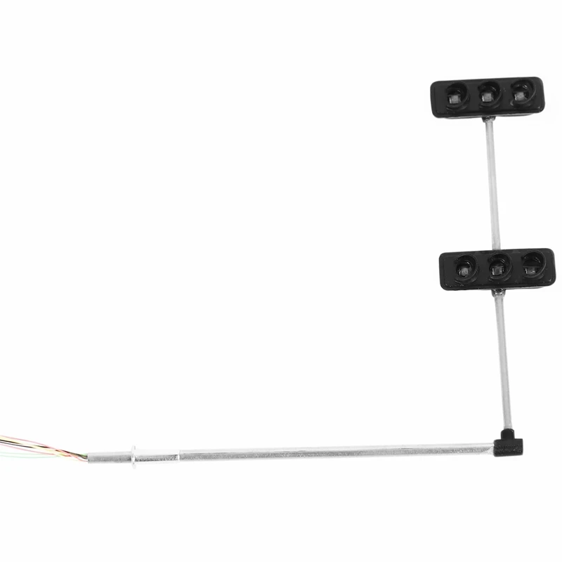 

3 Color Traffic Light Signals Ho Oo Scale Model 6Led For Diy Sand Table Crossing Street Construction Model 4