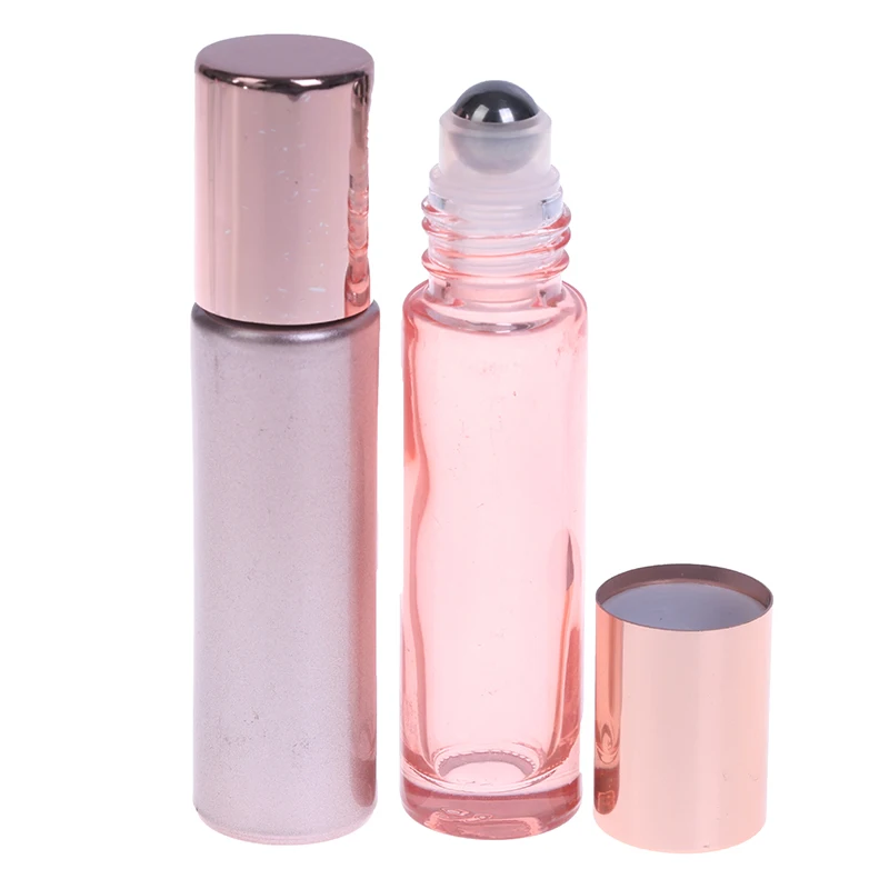 10ml Roll On Essential Oil Empty Perfume Roller Ball Bottle For Travel Packing