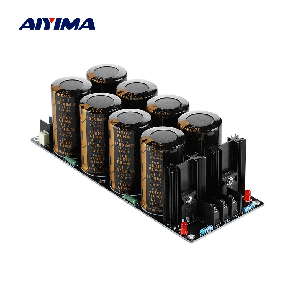 AIYIMA 120A Rectifier Filter Power Supply 63V 80V 100V 10000UF For Speaker Amplifier Schottky Filter Audio Board Home Theater