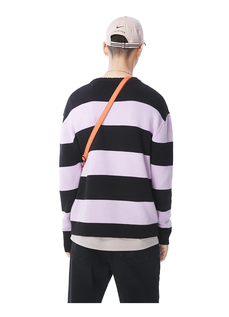 VIISHOW мужской свитер брендовый Полосатый пуловер для мужчин 2018 Pull Homme Hiver