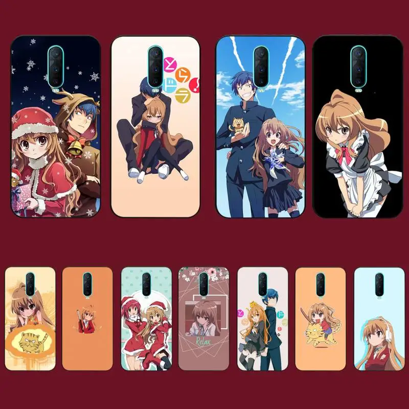 

TOPLBPCS Toradora Taiga aisaka Phone Case for Vivo Y91C Y11 17 19 17 67 81 Oppo A9 2020 Realme c3